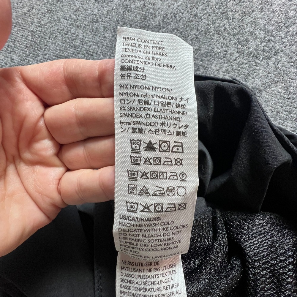 Eddie Bauer Rainier Capris Womens 8 Black Hiking Outdoor Stretch Pants C1061086 - Picture 6 of 12